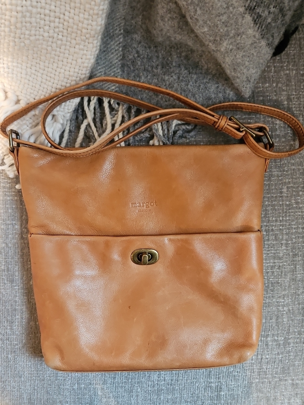 Margot New York Leather Crossbody.